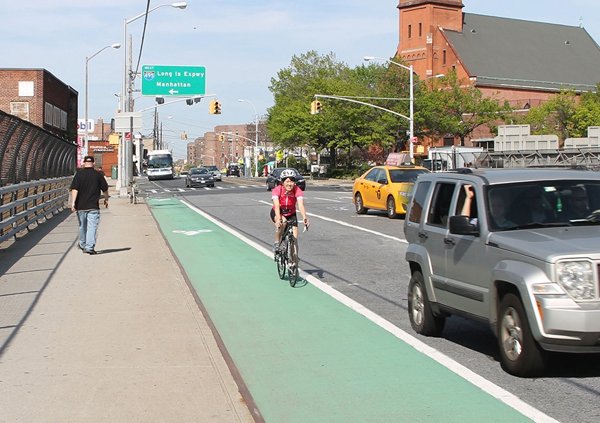 Conventional Bike Lane NYC Street Design Manual